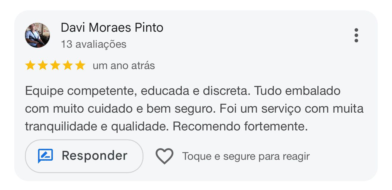Avaliação Google 9
