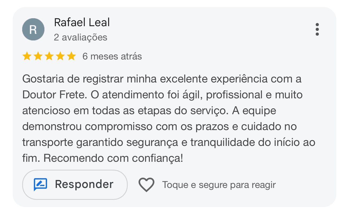 Avaliação Google 4